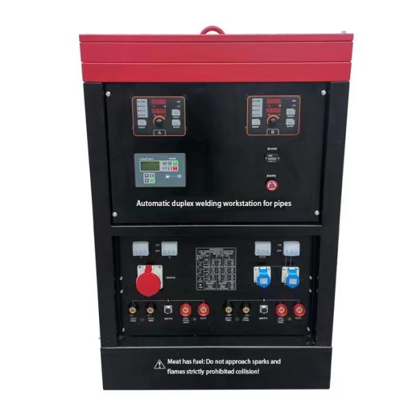 GENWELD LW1000 Fully Automatic Double Station Pipe Welding Workstation with Multiple Welding Methods and Standard Components