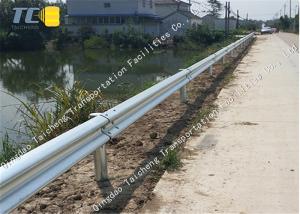 China Hot Sale Curved Guardrail Galvanized Steel W Beam Roadway Highway Crash Barriers wholesale