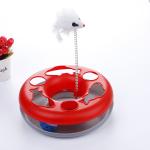 Many Colors PP Round Spring Intelligent Cat Scrarchhing Toys