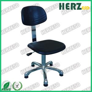 China Back Size 380 X 380mm Clean Room Chairs Class 100 With Grounding Chain wholesale