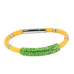Factory Direct Stainless Steel High Quality Silicone Bracelet Bangle LBI120-2