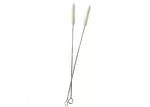 Hog Bristle Straw Cleaning Brush With 304 Stainless Steel Wire Handle