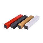 Custom Aluminum Profiles Fireproof Square Aluminium Tube For Building Ceilings