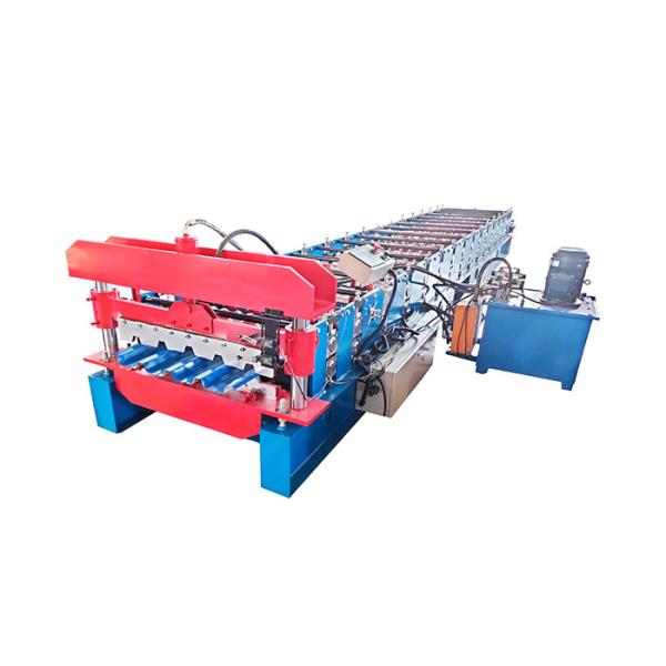 High Speed Trapezoidal Metal Sheet Roll Forming Machine 15 M/Min