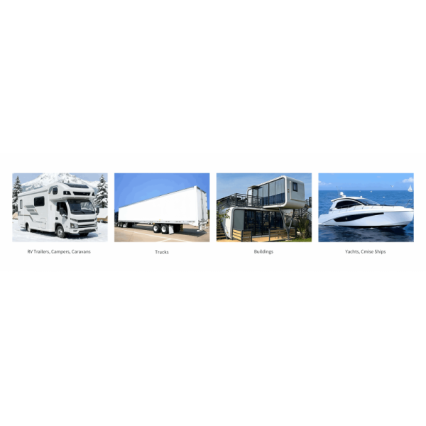 FRP Sheets For Dry Cargo Trucks Lightweight For Energy Reduction Impact Resistant