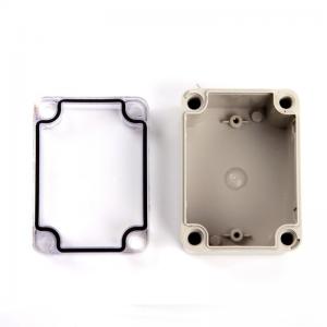 China 65x50x55 Mm Outdoor Junction Box Ip66 With Clear Cover For Electrical Enclosure on sale