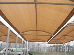 Cheap Car Roof Awning HDPE Fabric Large Size Car Park Awnings For Sale