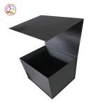 Unique Perfume Packaging Boxes Black Color Customized Logo Printing