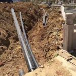 6 Points HDPE Water Supply Pipes 50 63 110mm HDPE Sprinkler Irrigation Pipe