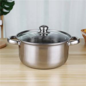China 4L Kitchen Soup Pots Large Capacity Kitchen Stainless Steel Cookware wholesale