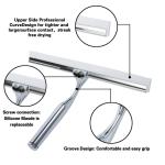 Small Glass Window Squeegee Shower Doors Bathroom Car Mirror Glass Wiper Scraper