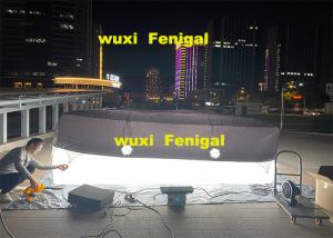 China 15ft*6.5ft Film Lighting Balloon Dimmable Double Color Temperature Helium Cube wholesale