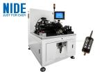 Two Station Semi Auto Armature Balancing Machine , Rotor Industrial Balancing