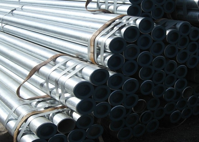 Building Materials Seamless Galvanized Pipe 1.0mm - 10mm Wall Thickness