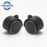Thread Size 11mm Office Chair Caster Wheels - Available in Black/White/Red
