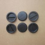 Piggy bank , money bank diameter 3.5 cm ABS or HIPS lid toy parts for money bank