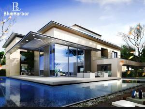 China Residential Prefab Steel House Two Story Prefabricated Villa wholesale