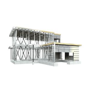China Prefab Steel Buildings Light Steel Structure Door Frame with Welded Design wholesale