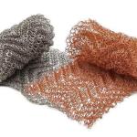 Woven Knitted Wire Mesh Filter 304 Stainless Steel Copper Gas Liquid Fabric
