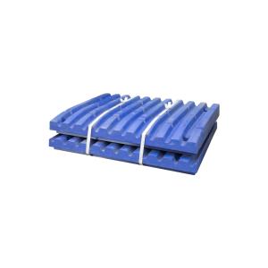 China High Manganese Jaw Plate Stone Crusher Accessories for Mining Machine Top Performance wholesale