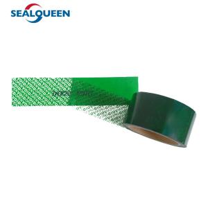 China Trusted Red Tamper Proof Tape for Ultra Secure Product Protection wholesale