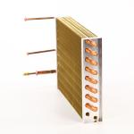 Flat Fin Air Cooled Condenser Coil Vaporizer In Refrigerator