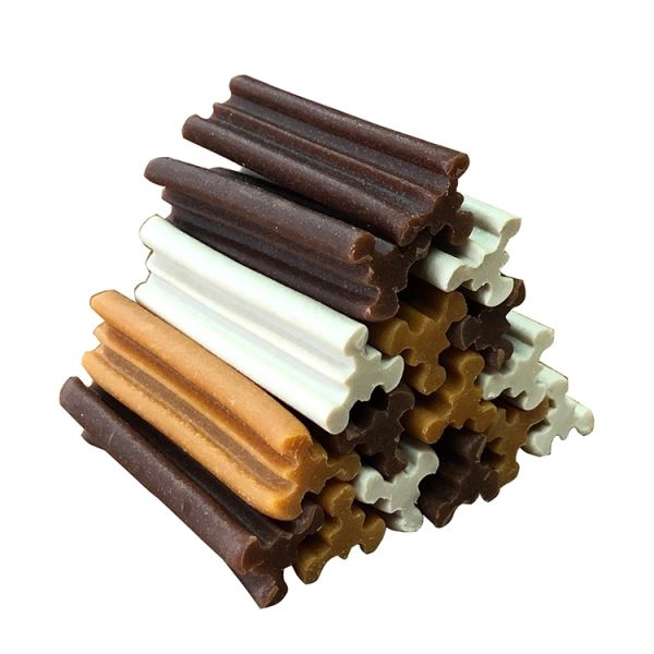 Dog Tooth Cleaning Extrusion 45kw Pet Treat Machine
