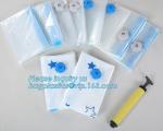 vacuum travel bag pa pe vacuum storage bag roll up, hand rolling pa vacumm bag,
