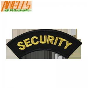 China Washable Custom Embroidery Patches Twill Fabric / Full Embroidery Background wholesale