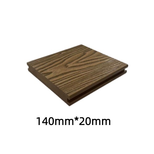 High UV Resistance WPC Decking Anti Mold Outdoor Composite Floor