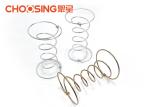2.8mm - 4.0mm Double Cone Springs , 4" Upholstery Supplies Coil Springs Black