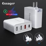Essager 2021 Earl High-quality Essager 48W PD Charger 4 Port Wall Charger QC3.0