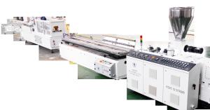 China Vertical Gearbox Twin Screw Extruder Machine PVC Cable PVC Profile Make Machine wholesale