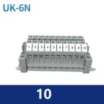 UK6N UK Series DIN Rail Screw Clamp Terminal Blocks