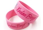 Hand Strap Luminous Silicone bracelet wrist Rubber Monochrome Printing strap