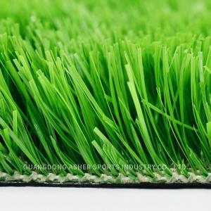 China Synthetic Artificial Football Pitches New Polyethylene 50mm Height on sale