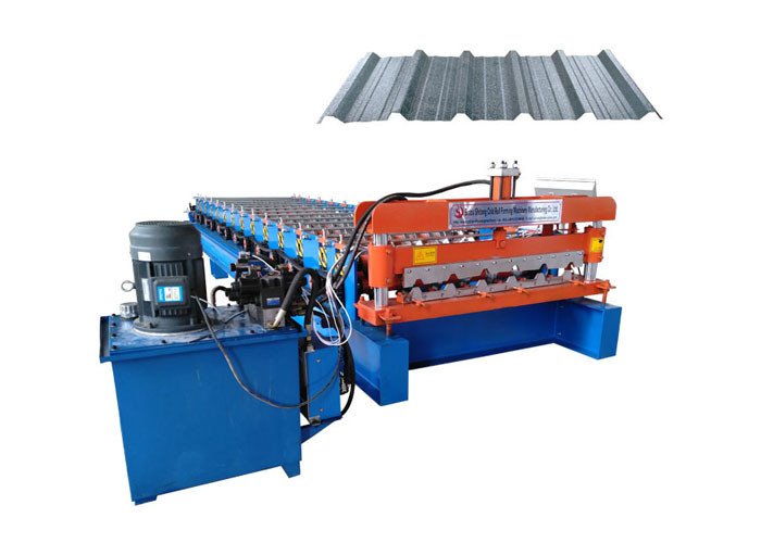 Hot Selling Waterproof Building Material Metal Roof Sheet Metal Roll Forming Machines