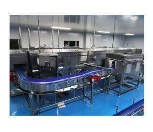 China Customized Belt Conveyor for Water Production Line in Juice Processing Plant Designed wholesale