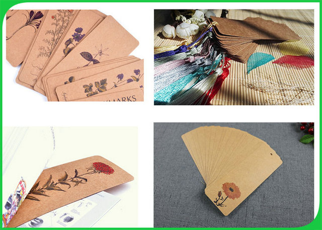 High Stiffness Brown Craft Paper Roll Water Resistant For Making DIY Bookmark