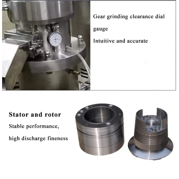 Automatic Colloid Mill Stainless Steel Grinding Machine Sauce Paste Making Euipment