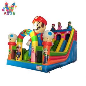 China Kids Jumping Jungle Slide Inflatable Water Slide PVC Commercial Inflatables On Sale wholesale