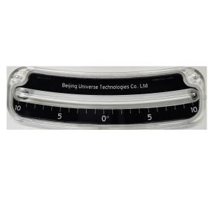 China 2110Y UNIVO 10 deg -45-82 Gradiometer Inclinometer Glass Tube Angle Slope Level Indicator wholesale