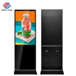 43" 65" Digital Signage Menu Boards For Restaurant Full Angle High Visible