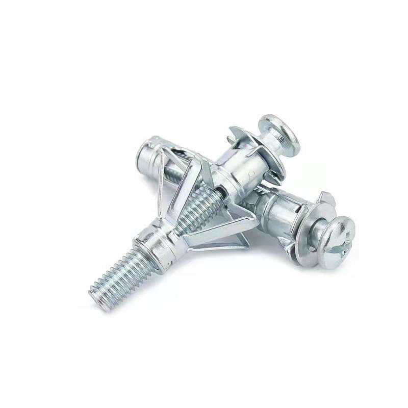Carbon Steel Hollow Wall Anchor for Heavy Duty Plasterboard Screw Plug Accetable OEM