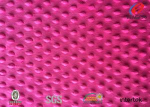 China Coral Polyester Minky Plush Fabric Baby Blanket Material Fire Retardant wholesale