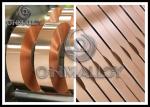 0.005mm~1mm thickness,Power Transformers Pure Copper Strip Elongation Good