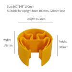 Corrosion Protection HDPE Plastic Pallet Rack Upright Protector for Warehouse