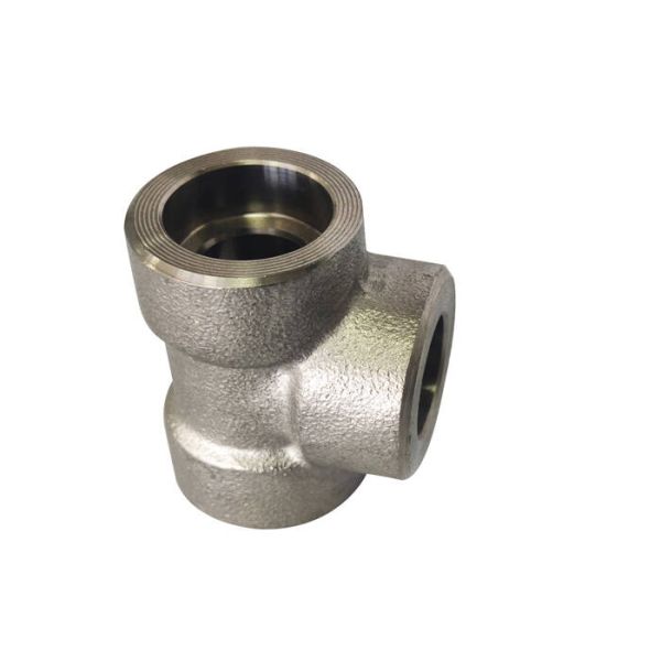 Forged 2000LB ASME B16.11 Socket Weld Tee For Gas