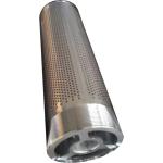 304 Double Barrel Structure Water Filter Basket Sintered Wire Mesh Filter