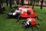 Supermarket Decoration Animatronic Simulation Ladybird Customization Acceptable